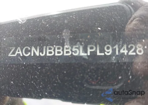 2020 Jeep Renegade Latitude 4X4 from USA, damaged, VIN ZACNJBBB5LPL91428